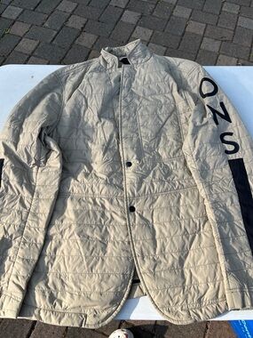 Light Tan O.N.S. x Abasi Rosborough Quilted Blazer